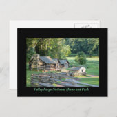 Carte Postale Cabines à Valley Forge (Devant / Derrière)