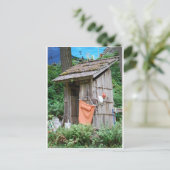 Carte Postale cabinet extérieur (Debout devant)