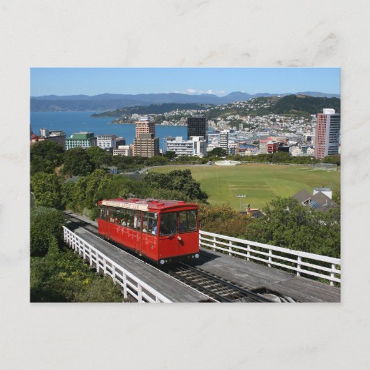 Carte Postale Câble Kelburn (Devant)