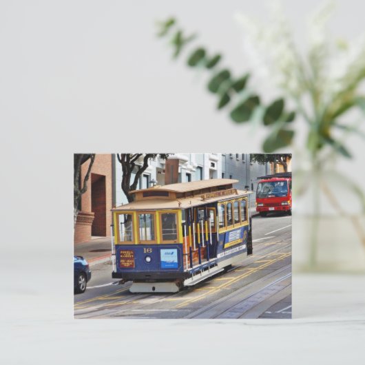 Carte Postale Câbles À San Francisco (Debout devant)