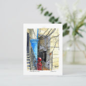 Carte Postale Câbles et autres fils, Vieille Havane, Cuba (Debout devant)