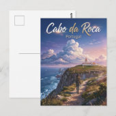 Carte Postale Cabo da Roca Portugal (Devant / Derrière)