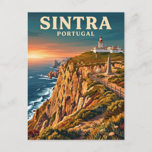 Carte Postale Cabo da Roca, Sintra, Portugal
