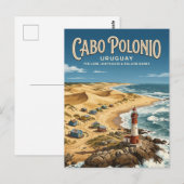 Carte Postale Cabo Polonio (Devant / Derrière)