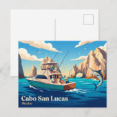 Carte Postale Cabo San Lucas Mexique (Devant / Derrière)