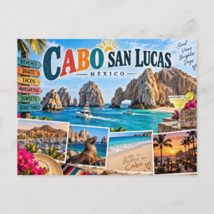 Carte Postale Cabo San Lucas, Mexique
