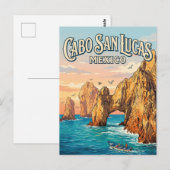 Carte Postale Cabo San Lucas Mexique (Devant / Derrière)