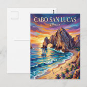 Carte Postale Cabo San Lucas Mexique (Devant / Derrière)