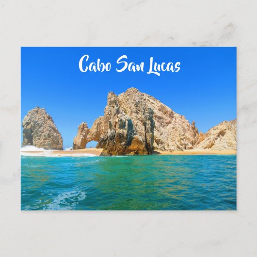 Carte Postale Cabo San Lucas Mexique Beach Ocean Trip (Devant)