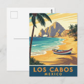 Carte Postale Cabo San Lucas Mexique El Arco Voyage (Devant / Derrière)
