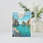 Carte Postale Cabo San Lucas Mexique El Arco Voyage (Debout devant)