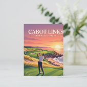 Carte Postale Cabot Links Canada (Debout devant)
