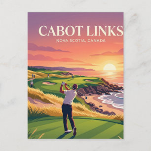 Carte Postale Cabot Links Canada