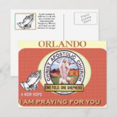 CARTE POSTALE CAC ORLANDO) MOJISOLA GBADAMOSI (Devant / Derrière)