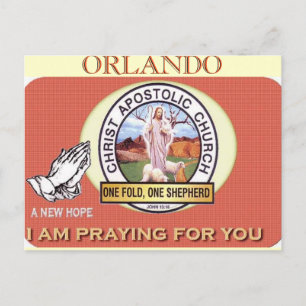 CARTE POSTALE CAC ORLANDO) MOJISOLA GBADAMOSI