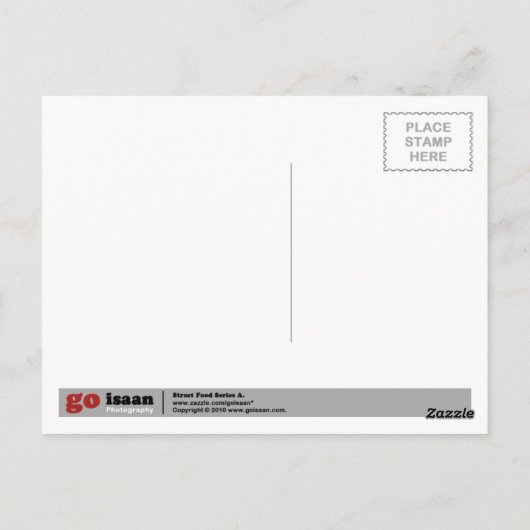 Carte Postale cacahuètes (Dos)