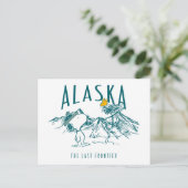 Carte Postale cacahuètes | Alaska La Dernière frontière (Debout devant)