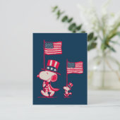 Carte Postale cacahuètes | American Summer Old Glory (Debout devant)