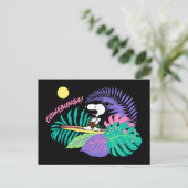 Carte Postale cacahuètes | Cowabunga Snoopy (Debout devant)