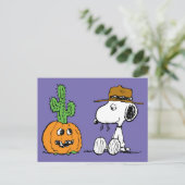 Carte Postale cacahuètes | Halloween du désert de Spike (Debout devant)