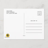 Carte Postale cacahuètes | Sally Super Smile (Dos)