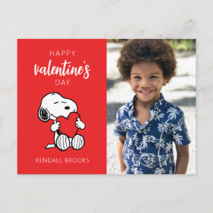 Carte Postale cacahuètes Snoopy Heart Hug