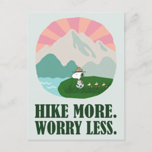 Carte Postale cacahuètes   Snoopy Leader du Pack