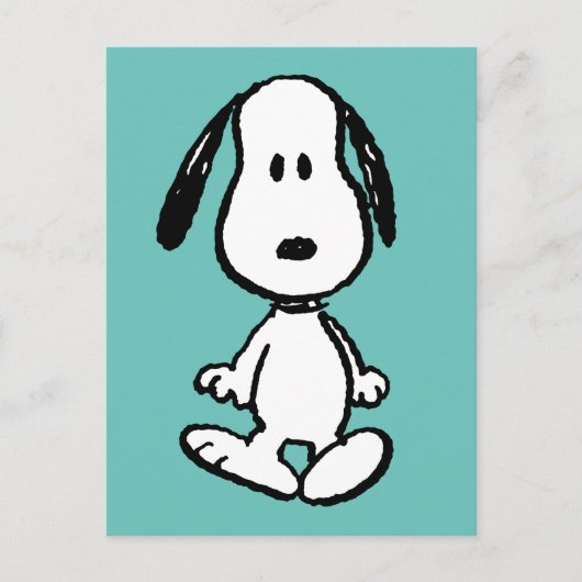 Carte Postale cacahuètes | Snoopy Standing Tall (Devant)