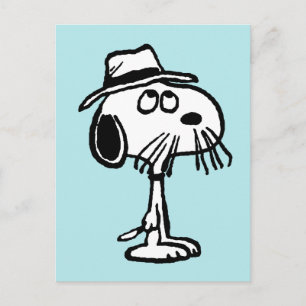 Carte Postale cacahuètes   Snoopy's Brother Spike