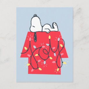 Carte Postale cacahuètes   Snoopy's Holiday Dreamer