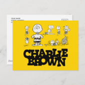 Carte Postale cacahuètes | Toujours Charlie Brown (Devant / Derrière)