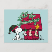 Carte Postale cacahuètes | Tous Les Trimmings (Devant)