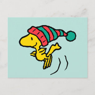 Carte Postale cacahuètes   Woodstock Winter Beanie Casquette
