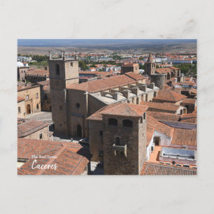 Carte Postale Caceres Stonework, Espagne