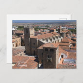 Carte Postale Caceres Stonework, Espagne (Devant / Derrière)