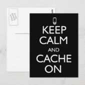 Carte Postale Cache activé (Devant / Derrière)