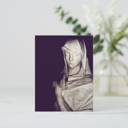 Carte Postale caché dans triste (Debout devant)