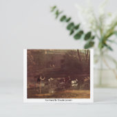 Carte Postale Cachée Par Claude Lorrain (Debout devant)