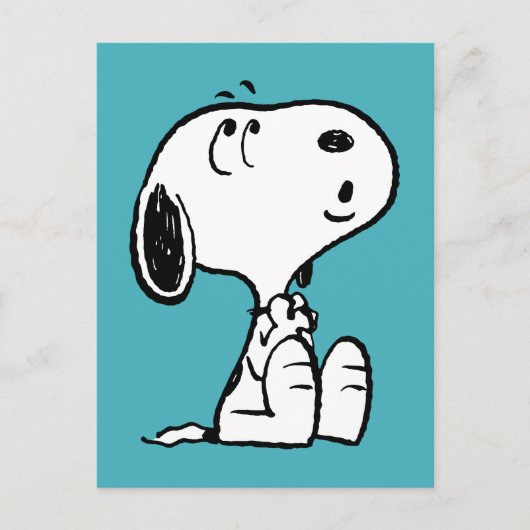 Carte Postale Cachou | Sifflet Snoopy (Devant)
