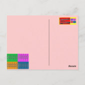 Carte Postale cacophanie de mer (Dos)