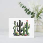 Carte Postale Cacti (Debout devant)
