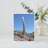 Carte Postale cacti d'Uyuni vers le haut (Debout devant)