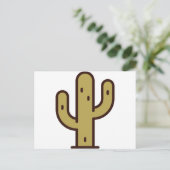Carte Postale cactus (Debout devant)