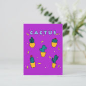 Carte Postale Cactus (Debout devant)
