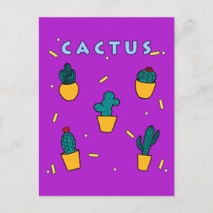 Carte Postale Cactus