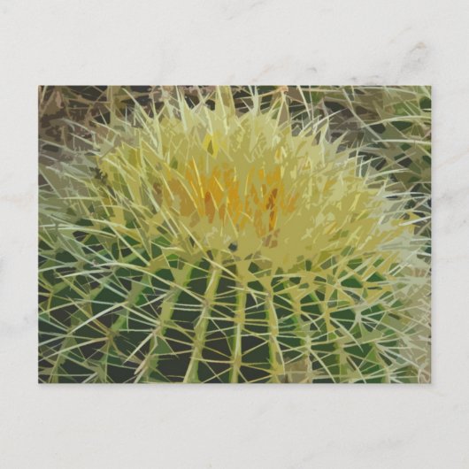 Carte postale Cactus art #1 (Devant)