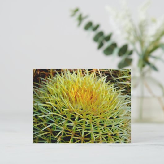 Carte postale Cactus art #2 (Debout devant)