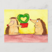 Carte postale Cactus cœur de hérisson par Nicole J (Devant)