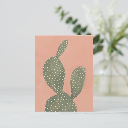 Carte Postale Cactus coralliens (Debout devant)