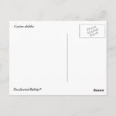 Carte postale Cactus Dahlia (Dos)